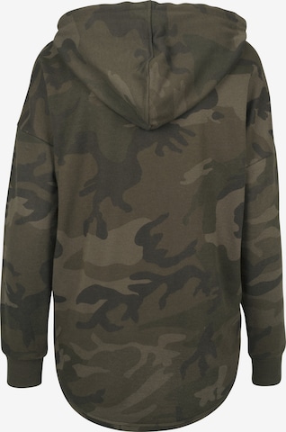 Urban Classics Sweatshirt in Groen