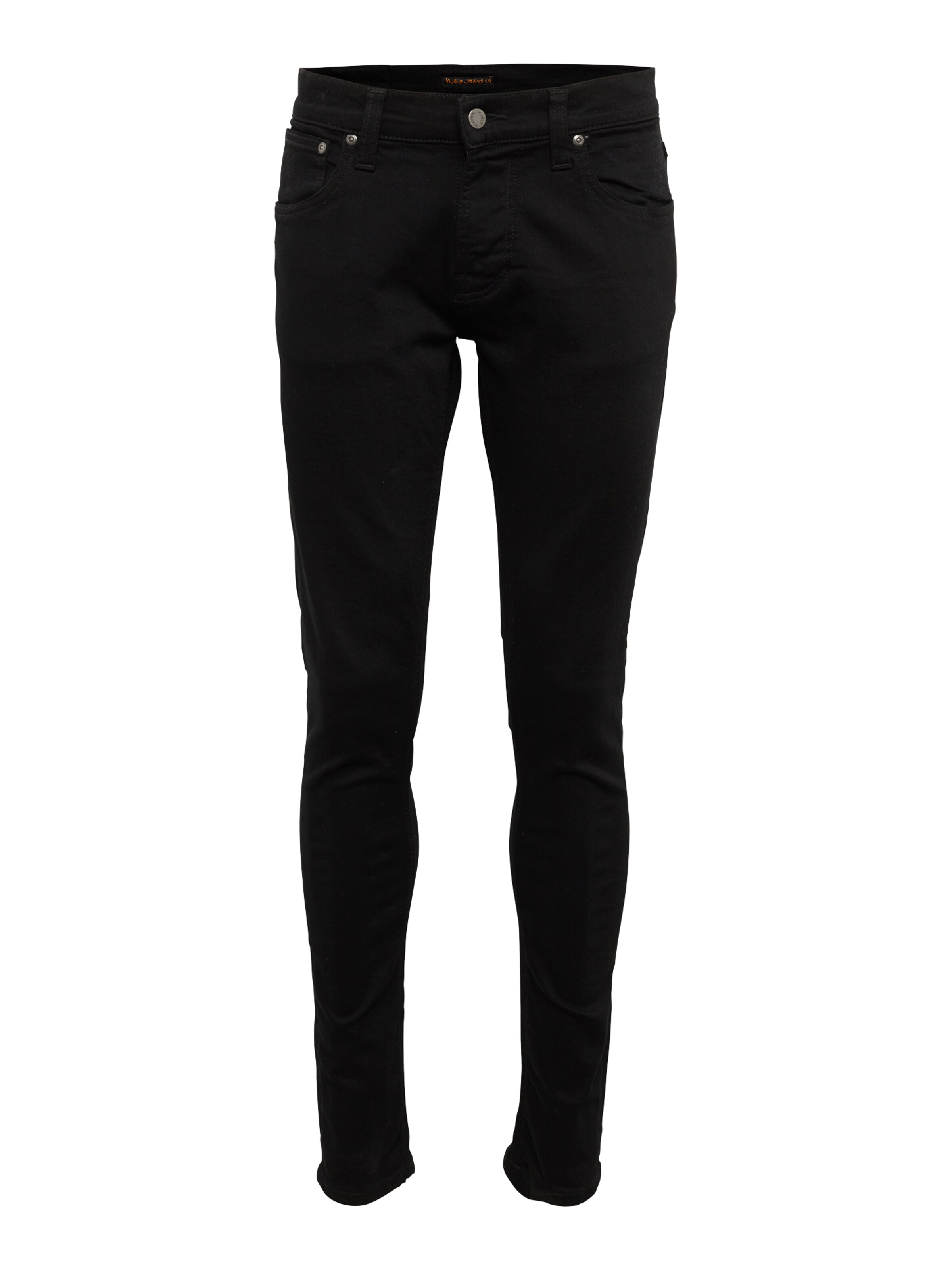 Nudie Jeans Co - Jeans 'Tight Terry' in de kleur Black denim