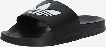 ADIDAS ORIGINALS Пляжная обувь/обувь для плавания 'Adilette Lite' в Черный: спереди