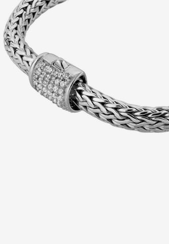 KUZZOI Armband 'Basic' in Silber