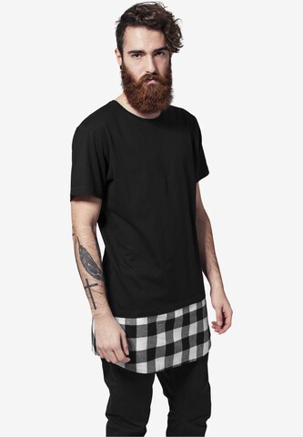 Tricou de la Urban Classics pe negru: față