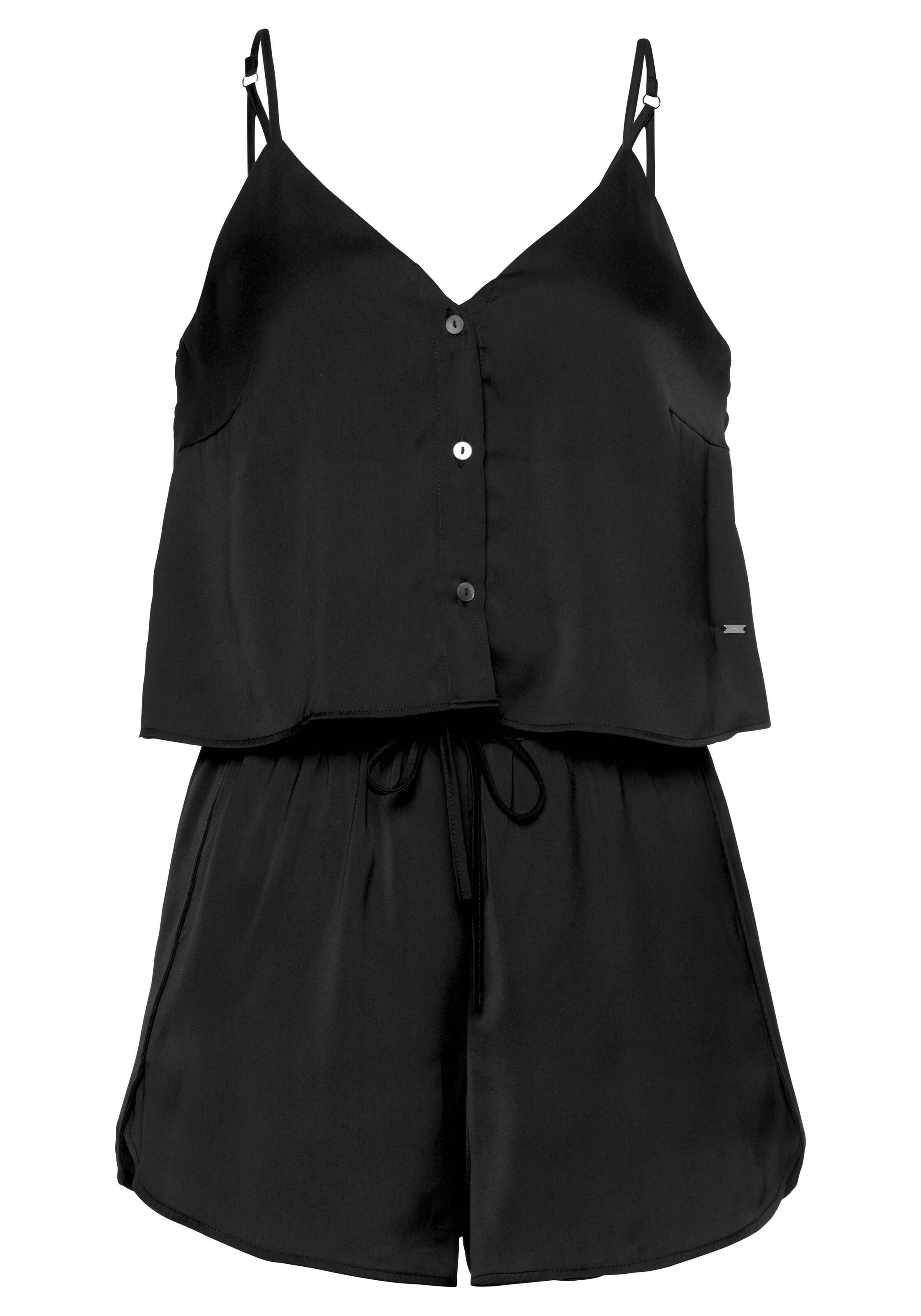 LASCANA - Korte pyjama in de kleur Zwart