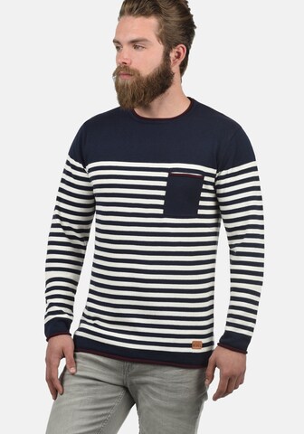 Redefined Rebel Sweater 'Mannix' in Blue: front