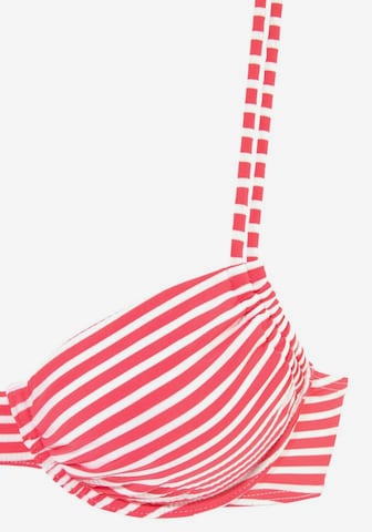 s.Oliver T-Shirt Bikini in Rot