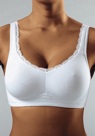 Invisible Soutien-gorge PETITE FLEUR en bleu : devant