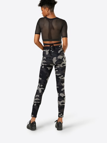 Urban Classics Skinny Leggings in Grijs