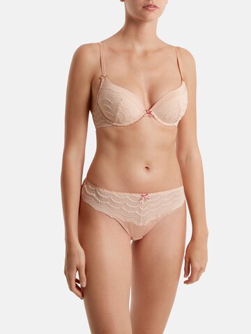 PALMERS T-shirt Bra 'Romantic Dream' in Orange