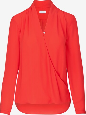 SEIDENSTICKER Blouse in Rood: voorkant