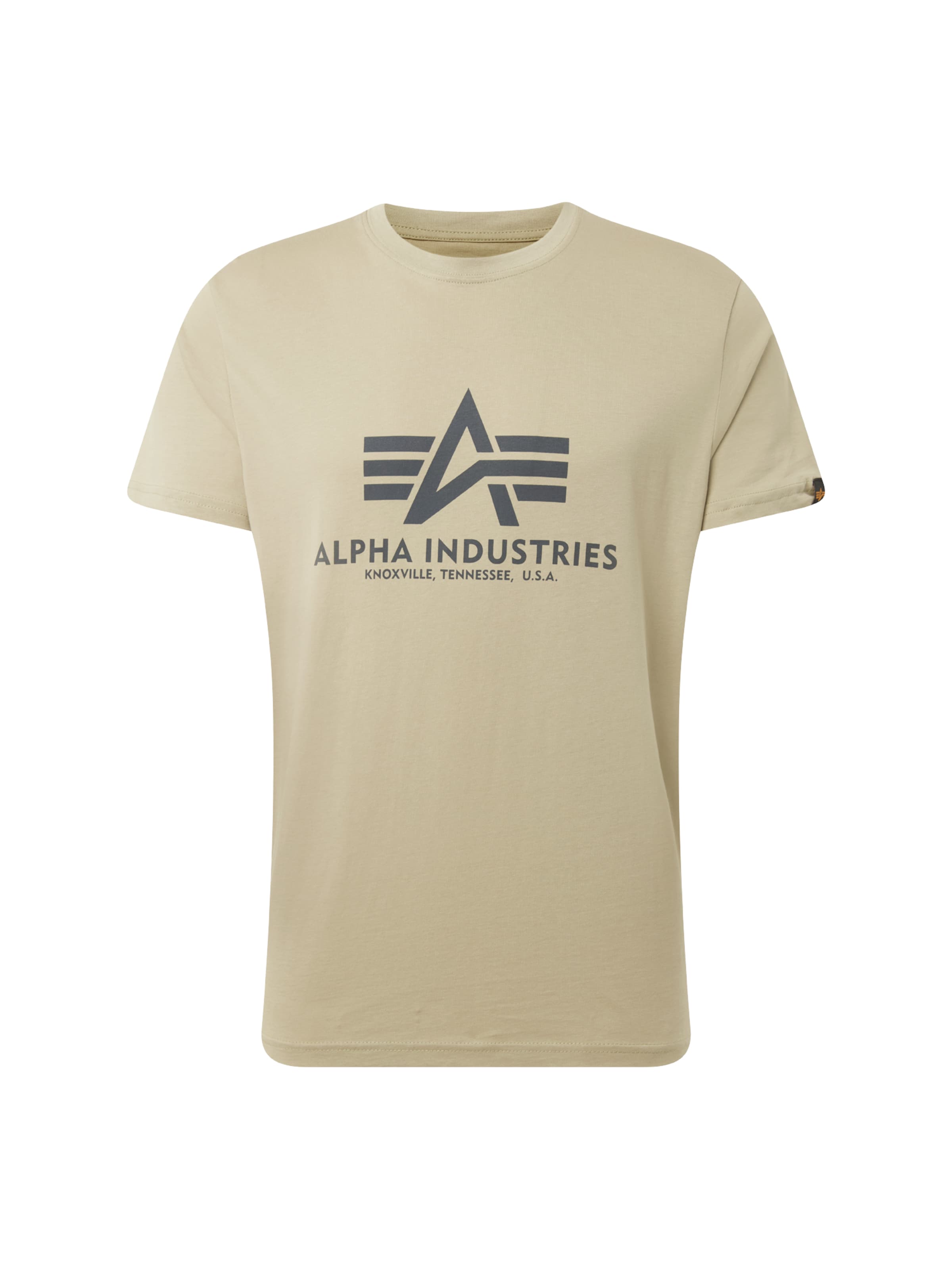 ALPHA INDUSTRIES Koszulka w kolorze zielony: przód