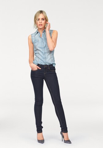 ARIZONA Skinny Röhrenjeans "Shaping" in Blau