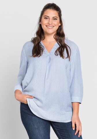 SHEEGO Tunic in Blue: front