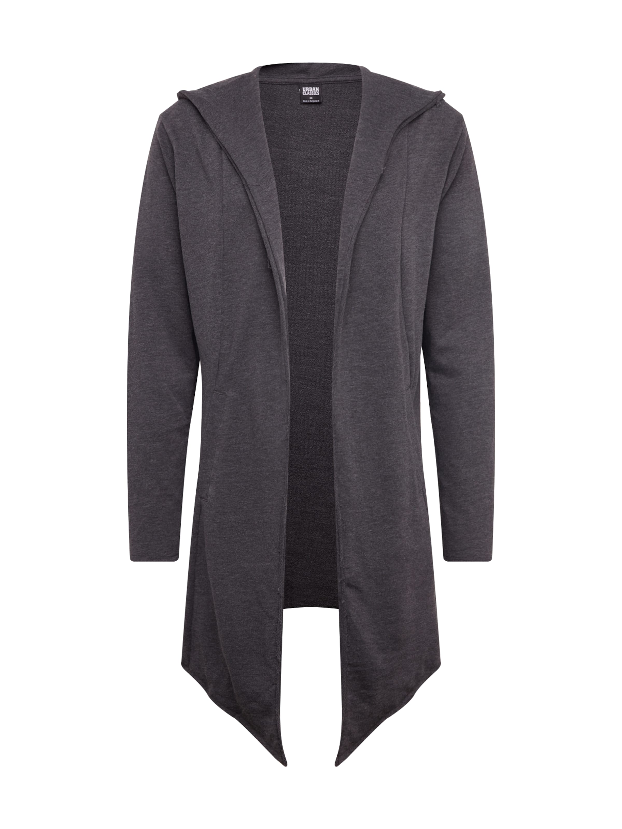 Urban ClassicsKardigan - siva boja: prednji dio
