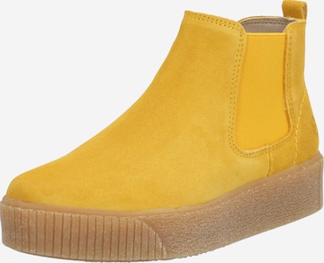 TAMARIS Chelsea škornji | rumena barva: sprednja stran