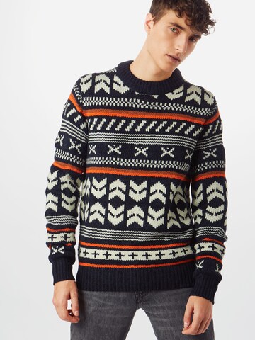 Pull-over JACK & JONES en noir : devant