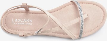 LASCANA Sandal i beige