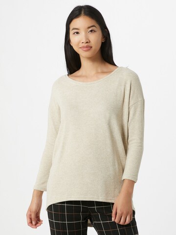 Hailys Pullover 'Mia' in Beige: predná strana