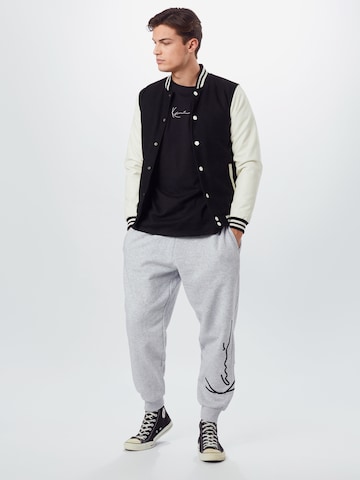 Karl Kani Tapered Trousers in Grey