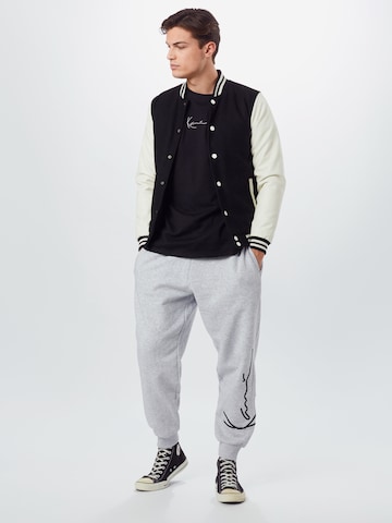 Karl Kani Tapered Pants in Grey