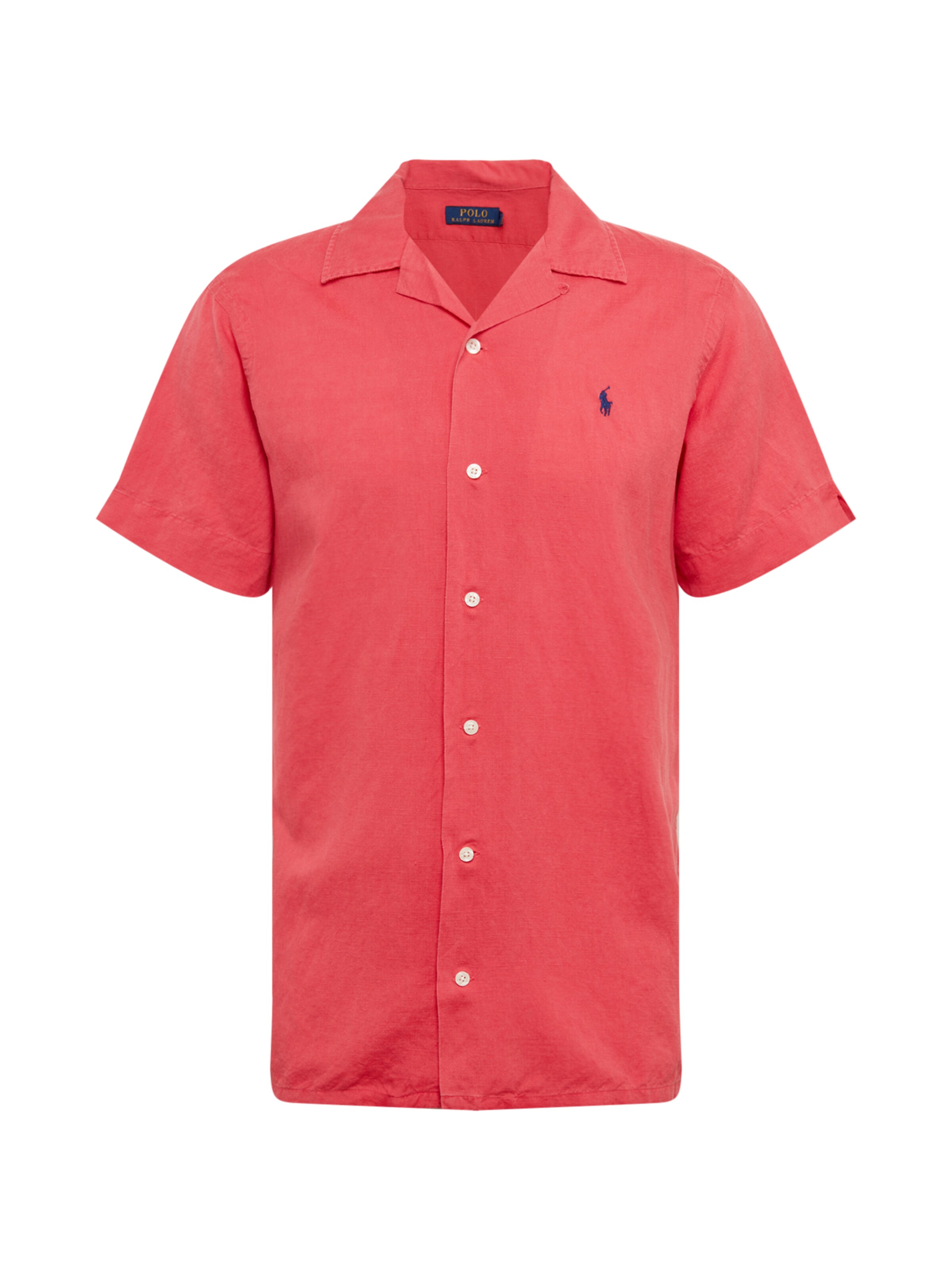 POLO RALPH LAUREN - Overhemd in de kleur Rood