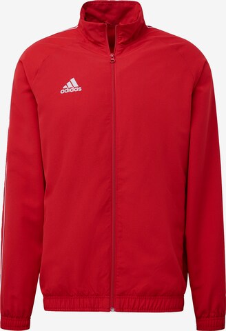 ADIDAS SPORTSWEAR Trainingsjack 'Core 18' in Rood: voorkant