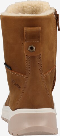 Kastinger Lace-Up Ankle Boots in Brown