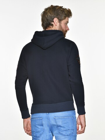 TOP GUN Sweat jacket 'TGD1707' in Blue