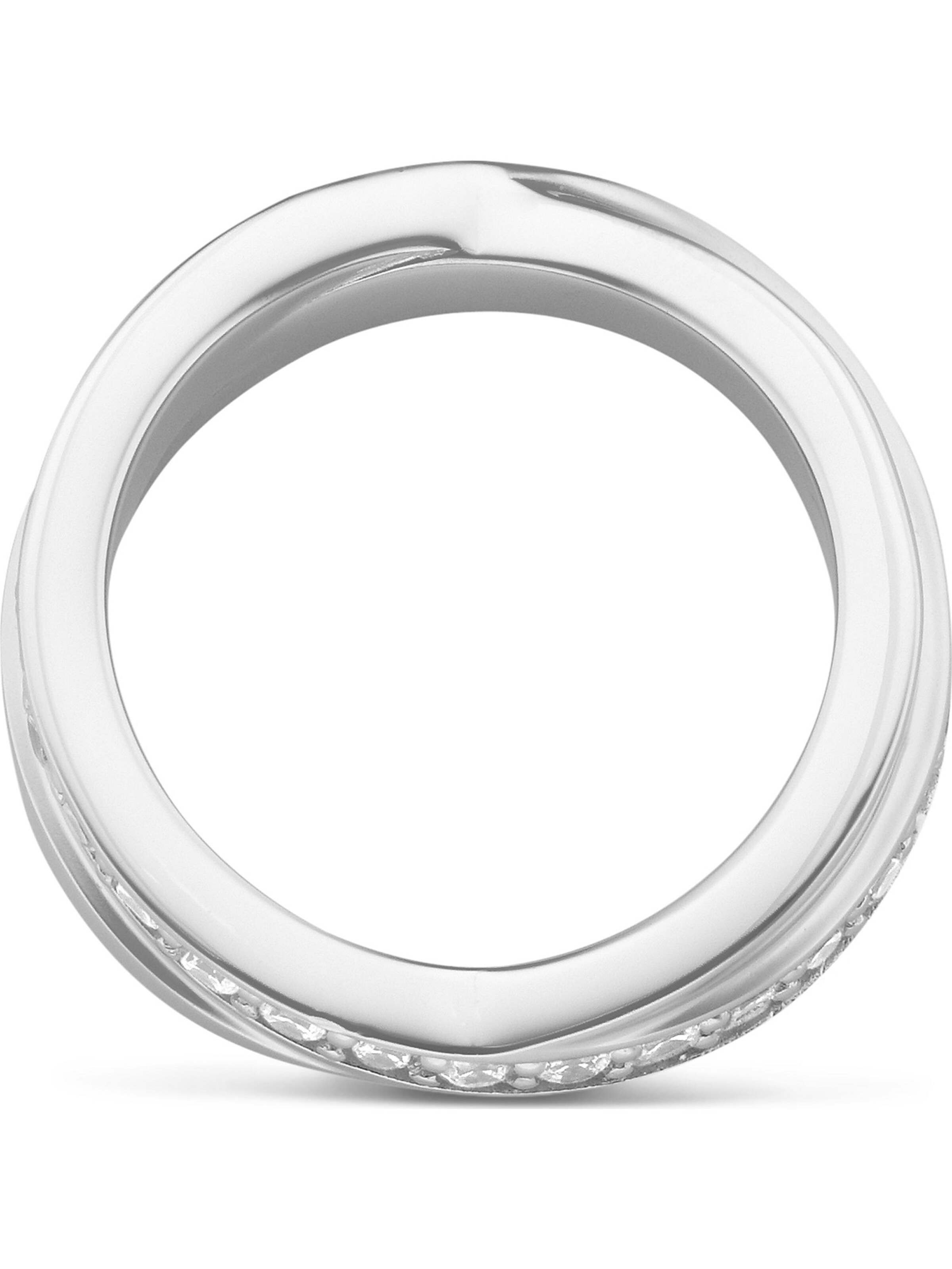 JETTE Ring 'Wrapping II' in Silber