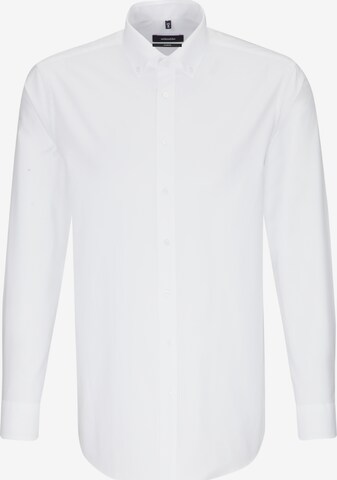 Regular fit Camicia di SEIDENSTICKER in bianco: frontale