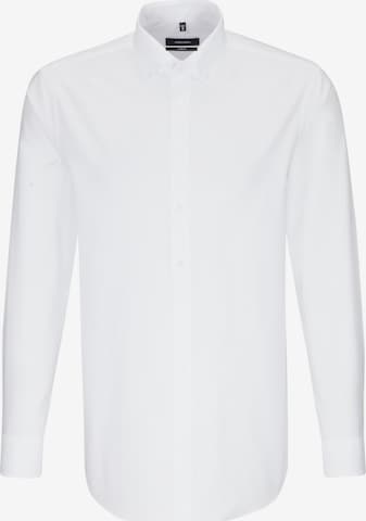 SEIDENSTICKER Regular fit Button Up Shirt in White: front