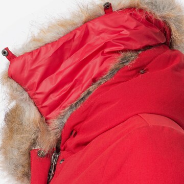 Cappotto invernale 'Cristal' di NAVAHOO in rosso