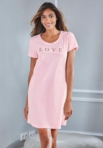 Chemise de nuit VIVANCE en rose