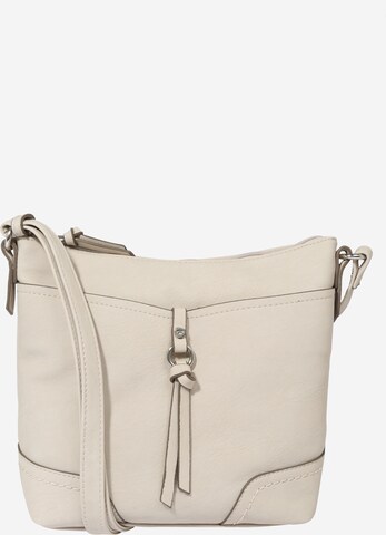 TOM TAILOR Crossbody Bag 'Imeri' in White: front