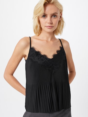 ABOUT YOU Top 'Bettina' - fekete: elől