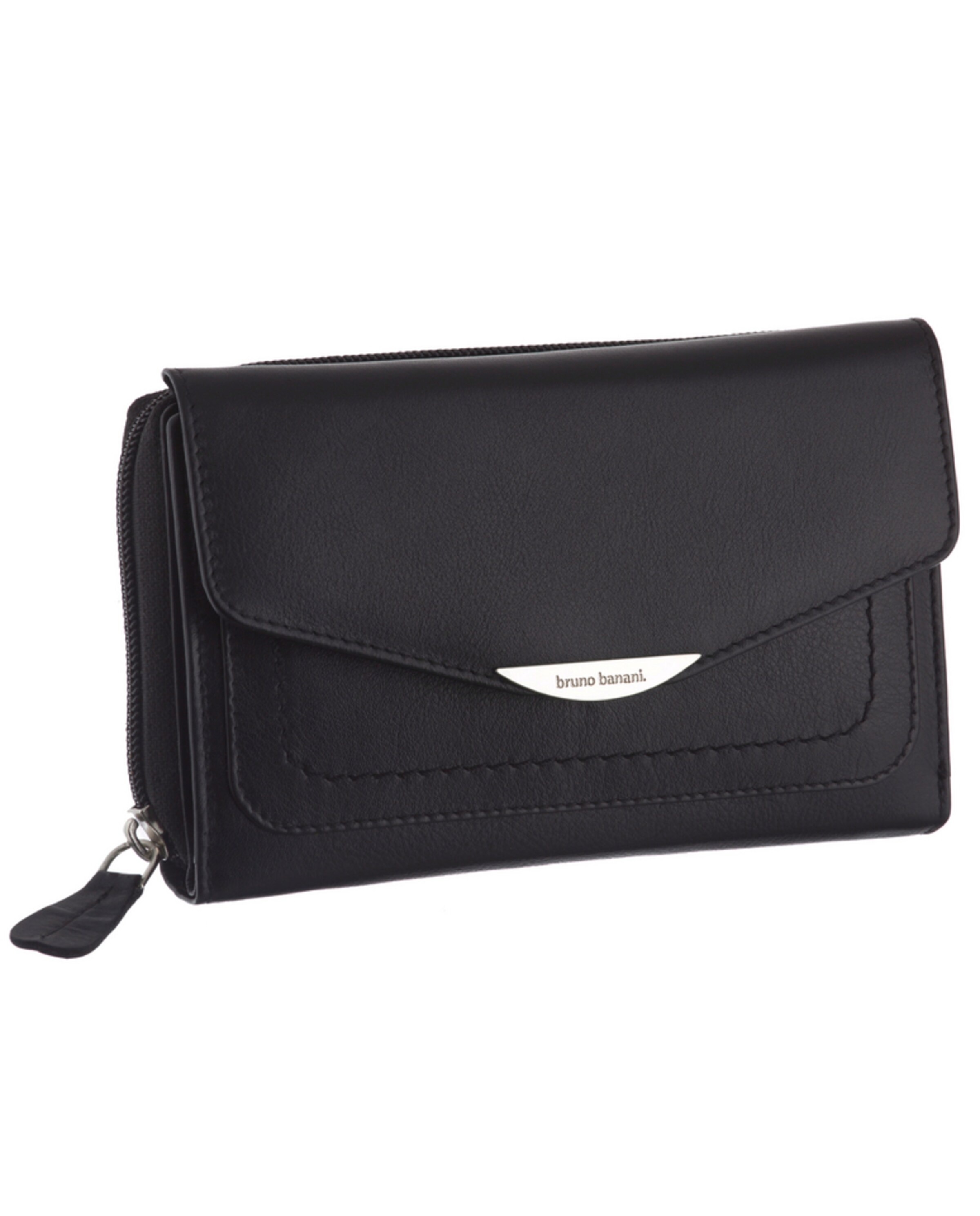 Bruno Banani Geldbörse in Schwarz: Vorderseite