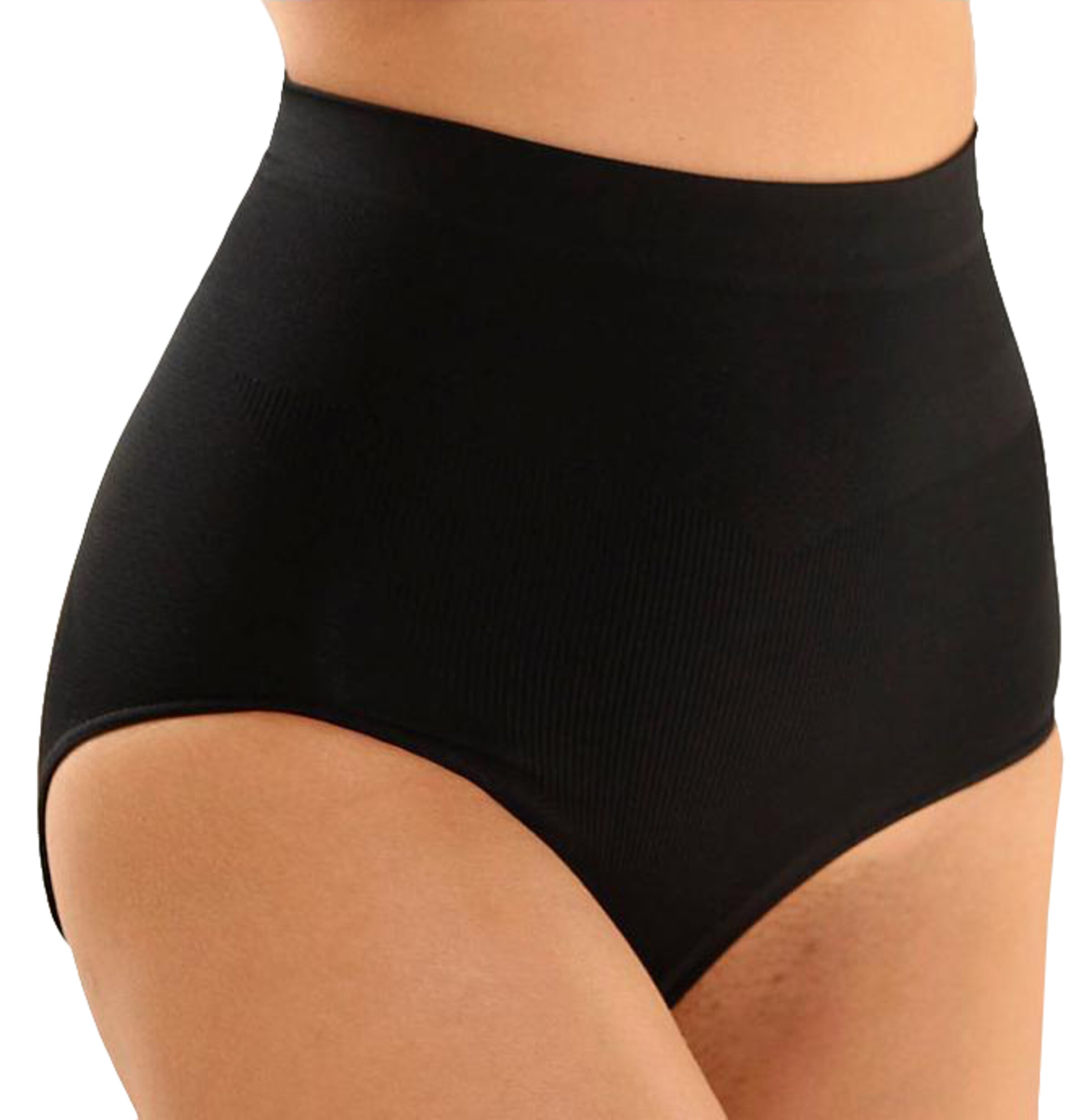 NUANCE Shaping Slip in Black: front