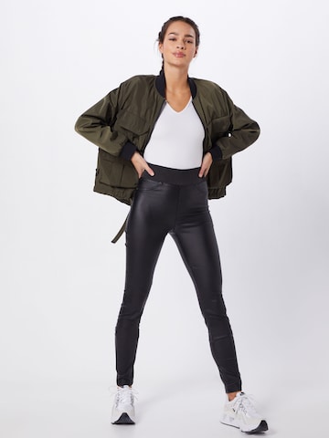 Freequent Skinny Leggingsit 'SHANTAL COOPER' värissä musta