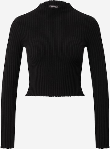 Parallel Lines Sweater in Black: front