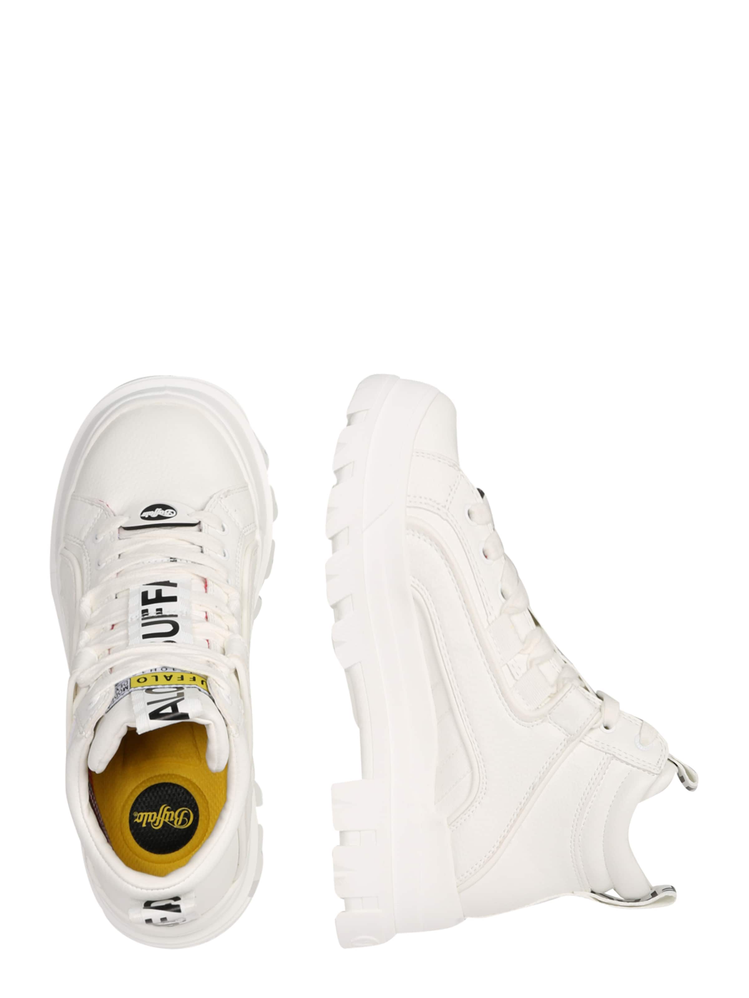 Bottines à lacets 'Aspha' BUFFALO en blanc