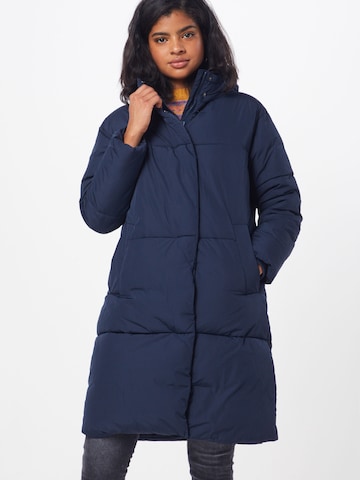 Manteau d’hiver 'Merian' mbym en bleu : devant