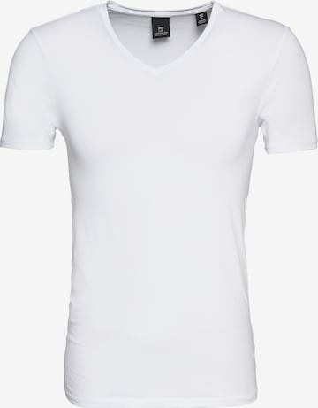 T-Shirt SCOTCH & SODA en blanc : devant