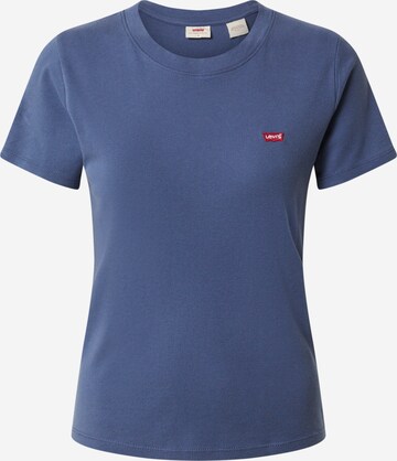 LEVI'S ® Μπλουζάκι 'Rib Baby Tee' σε μπλε: μπροστά