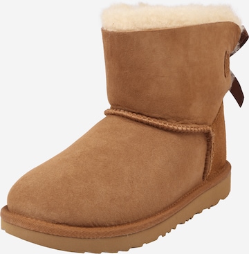 UGG Snow Boots 'Bailey Bow II' in Brown: front