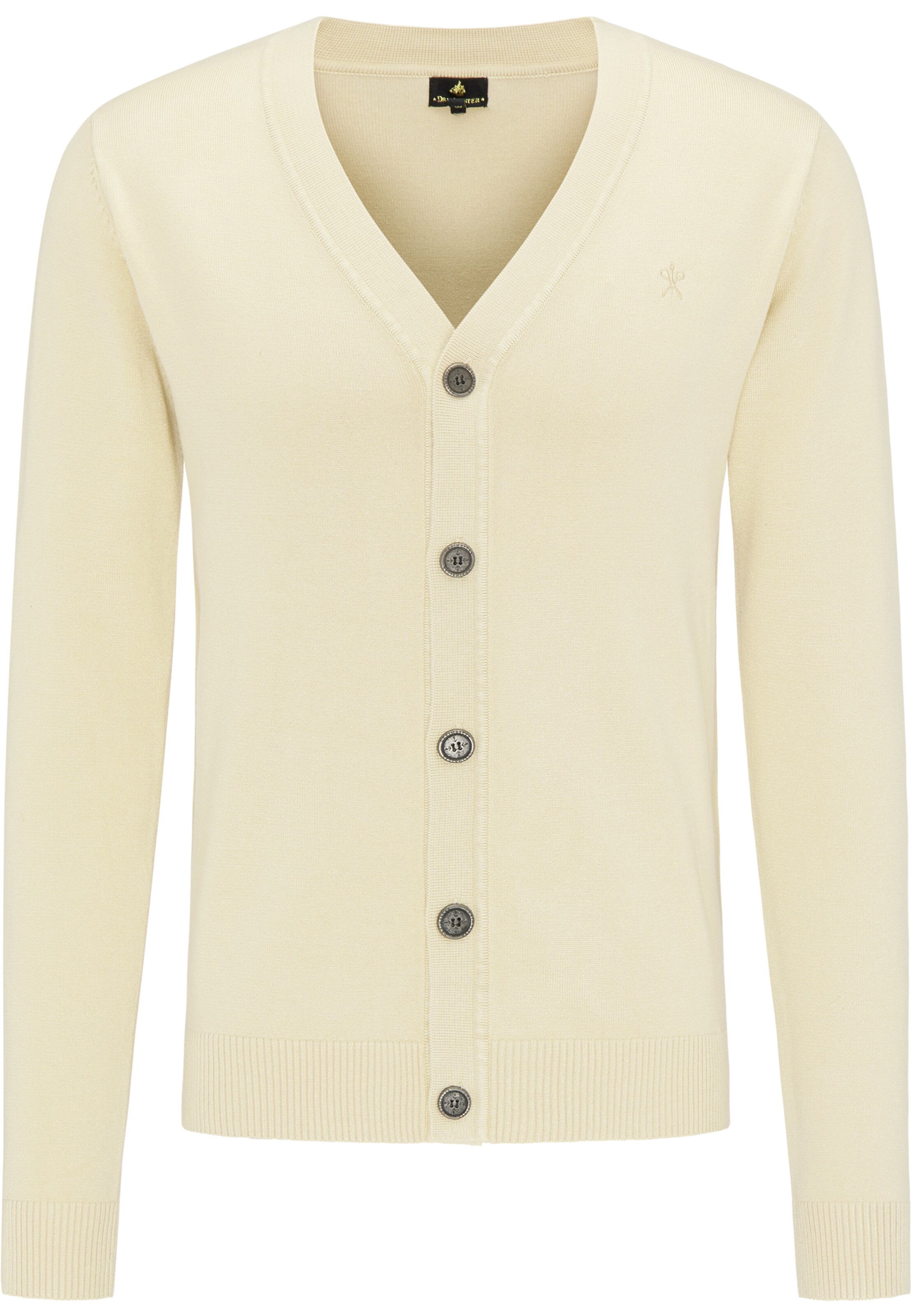 DREIMASTER - Gebreid vest in de kleur Beige