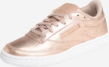 Reebok Sneakers laag 'Club C85 Melted Pearl' in Goud: voorkant