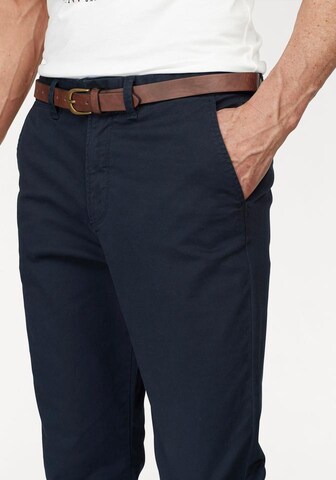 JACK & JONES - Regular Calças chino 'Cody Spencer' em azul