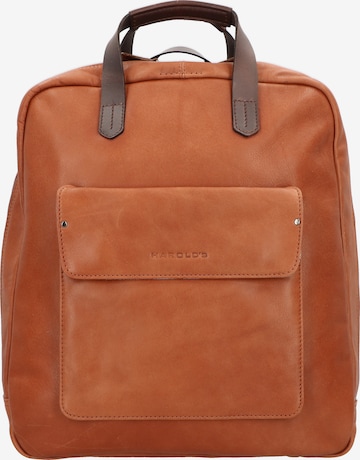 Harold's Backpack 'Ivy Lane' in Brown: front