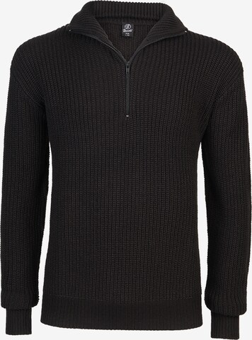 Brandit Sweater in Black: front