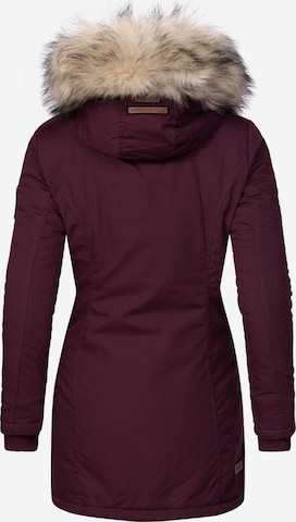 Manteau d’hiver 'Cristal' NAVAHOO en rouge