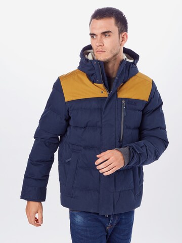 JACK WOLFSKIN Outdoorjas 'Lakota' in Blauw: voorkant