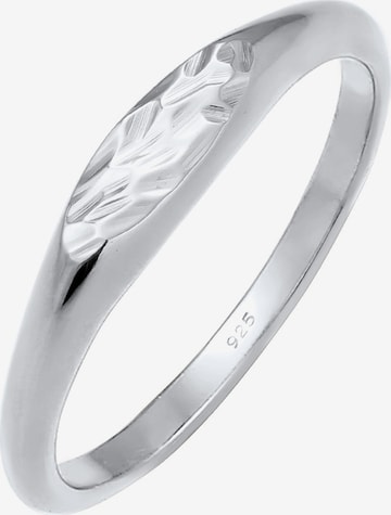 ELLI Ring in Silver: front